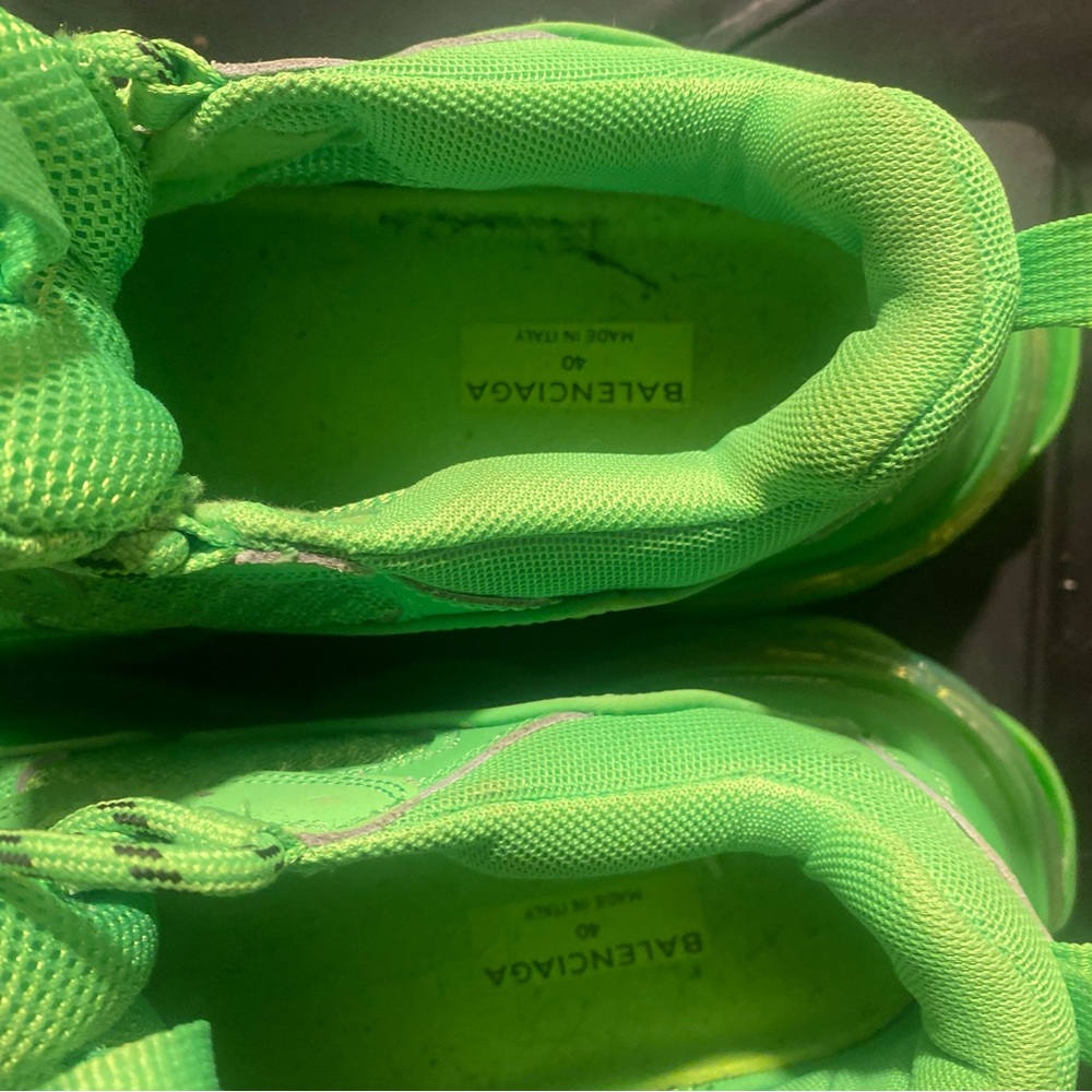 Balenciaga Triple S Neon Green